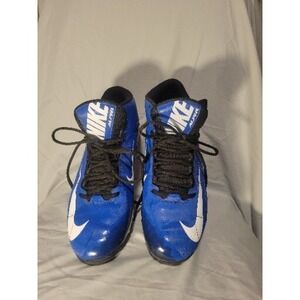 Nike Alpha Fastflex Size 11 Football Cleats Color Blue, Black, White